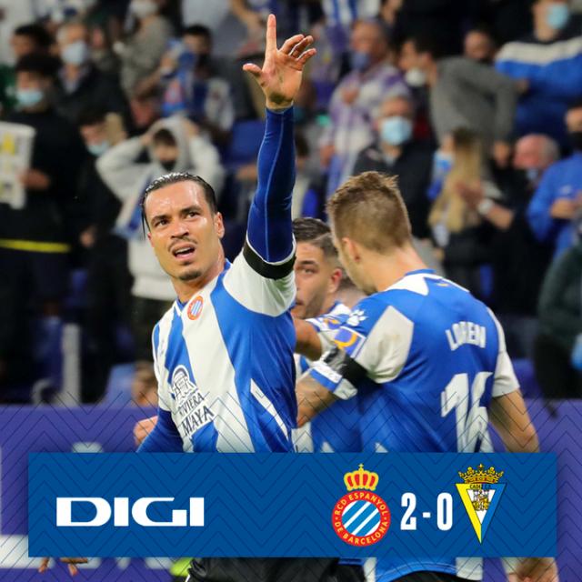 开云-【西甲】武磊第90分钟替补登场 西班牙人主场2比0